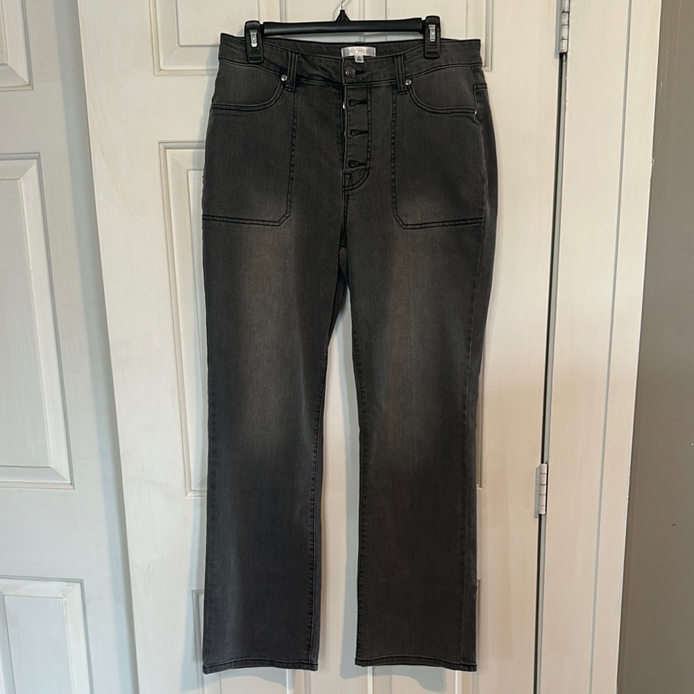 Daily Thread Black bootcut jeans size 12 women’s